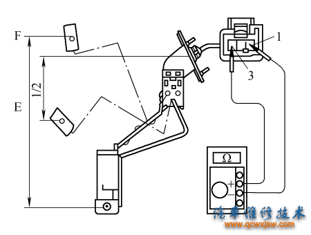 图6-52浮子笛簧开关式液位传感器电阻检测