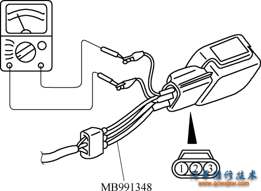 图8-69  压阻式减速度传感器（G传感器）测量方法